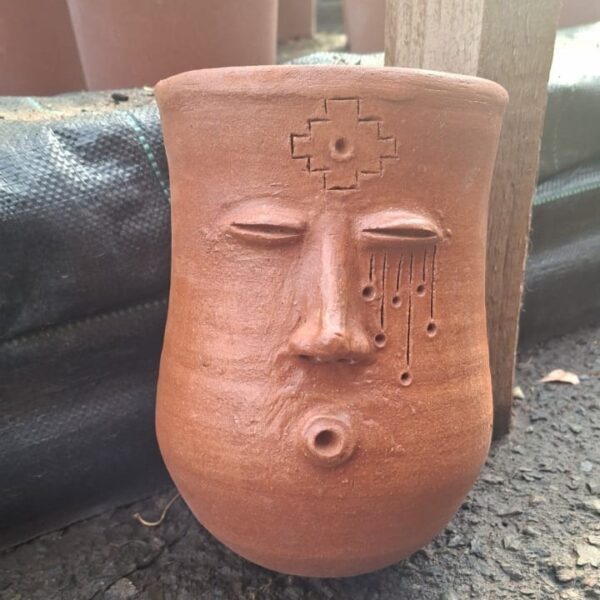 MACETA CARA MURO 23 X 18 CM.